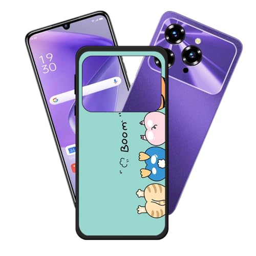 GUYAHANYER �K�p���� Oukitel C6 �p�̃J�o�[ �A�\�t�g�V���R�[��TPU�\�t�g�P�[�X�o���p�[�V�F���v���~�A���ی�P�[�X���J�o�[ �p�� �K�p���� Oukitel C6 (6.8") - LH68