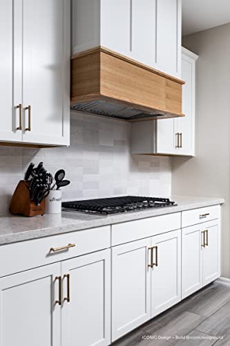 Bedrosians Cloe Gloss Ceramic Tile 2.5" x 8", White (76-Pack, 10.64 SF)