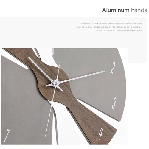 Horloge murale rétro et chic pour salon et maison - 4