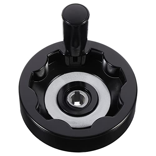 HEALEEP Threaded Hand Wheel for Machine High Strength Bakelite Ripple Handlwheel for Replacement