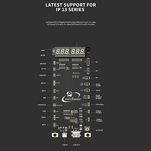 Ba19 Battery Activation Detection Board Battery Charge With Type-C/Usb/Alligator Clip Three Interfaces For Iphone 5G-13 #TOP7