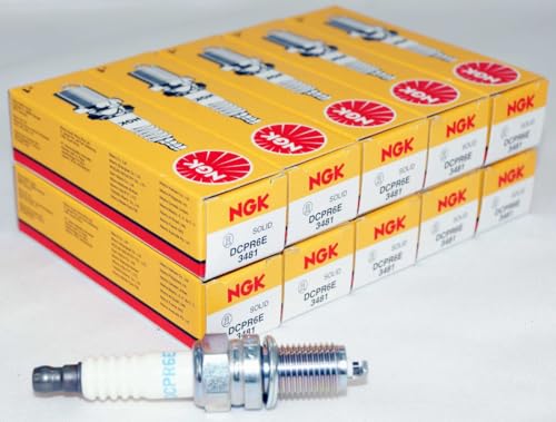 NGK Spark Plugs 3481 DCPR6E Plug BX/10 by NGK - Used condition - US$38.45