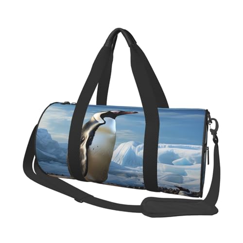 Sac de sport pour fitness et week-end au motif pingouin original