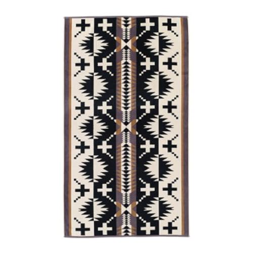 PENDLETON(�y���h���g��) �I�[�o�[�T�C�Y�W���K�[�h�X�p�^�I�� 178×102cm �X�p�C�_�[���b�N Oversized Jacquard Spa Towel XB233-52908 [���s�A���i]