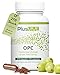 Produktbild PlusVive OPC Traubenkernextrakt Kapseln hochdosiert I 1x 270 Kapseln I 400mg Extrakt pro Kapsel I OPC Kapseln aus französischen Trauben I Nahrungsergänzungsmittel vegan & laborgeprüft