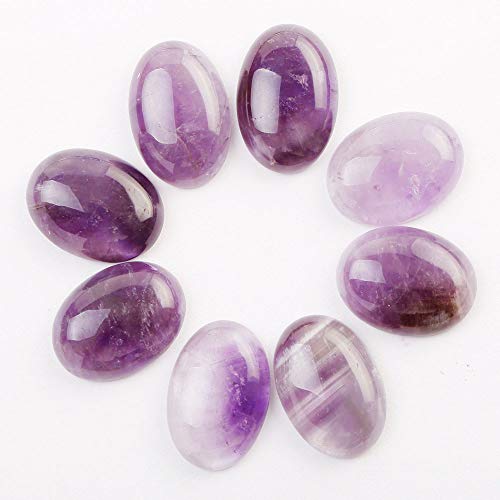 Mixed Round Natural Stone Cabochon For Jewelry Making &Clothes Accessories Diy18Mmx25Mm (25) #TOP6