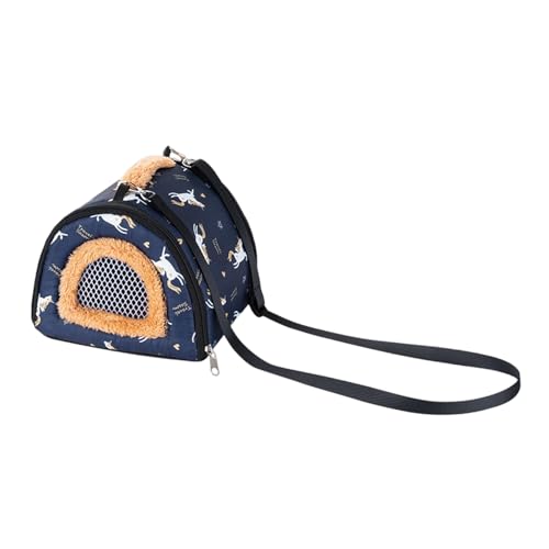 Crossbody Chinchillas Bag Ventilated Design, Portable Outdoor Camping Carrier Small Animal Carrier Bag