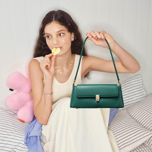 Image of Keyli Vintage Shoulder Bag for Women Retro Classic Handbag Cute Small Purse Fashion Leather Mini Hobo Clutch | Small