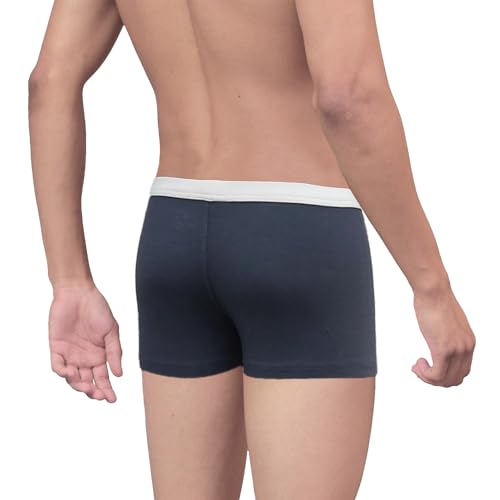 Image of La Intimo Men's Nylon Spandex Mesh Trunk Underwear