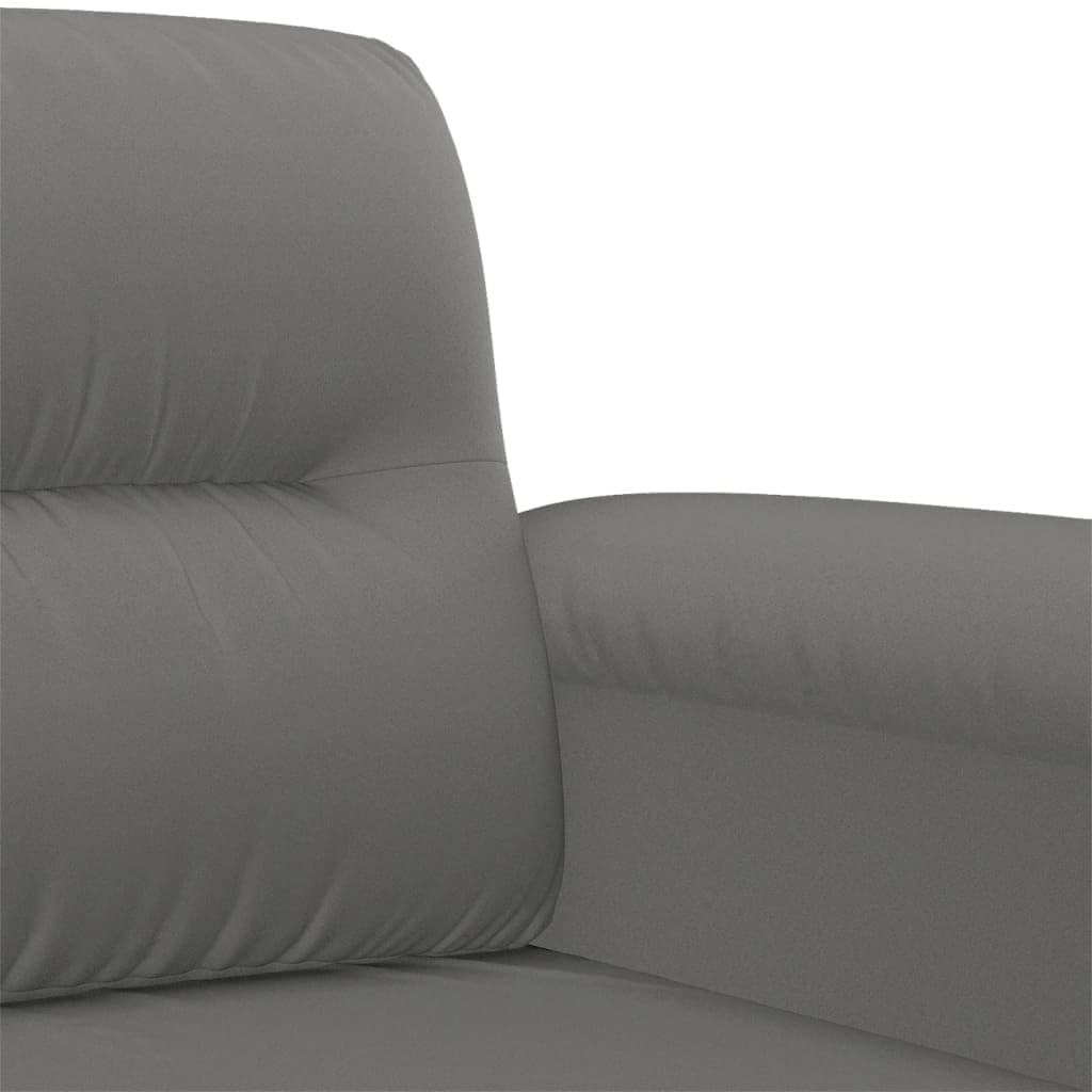 2-Seater Sofa Dark Grey Living Room Furniture