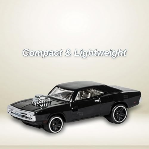 Image of PLUSPOINT Die-cast Metal Charger 1:64 Scale Model Car,Simulation Collectible Style Mini Car Alloy Body, Smooth Wheels & Realistic Display Model & Racing Toy Car for Kids, Adults & Collectors for 3+