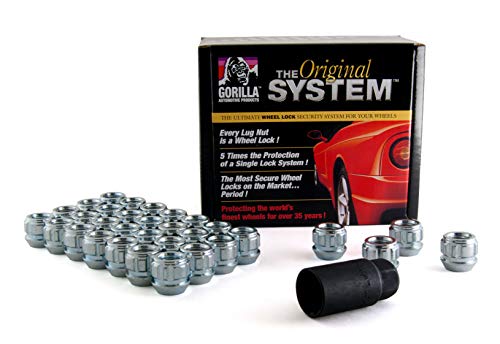 Super Big Clearance! Gorilla Automotive 78605N The System Acorn Open End Wheel Locks (14mm x 2.00 Thread Size) - For 8 Lug Wheels Flash Deals - 60% OFF Gorilla Automotive 78605N The System Acorn Open End Wheel Locks (14mm x 2.00 Thread Size) - For 8 Lug Wheels