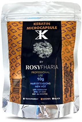 Amazon.com : Premium keratin microcapsules for hair extension | Hair ...