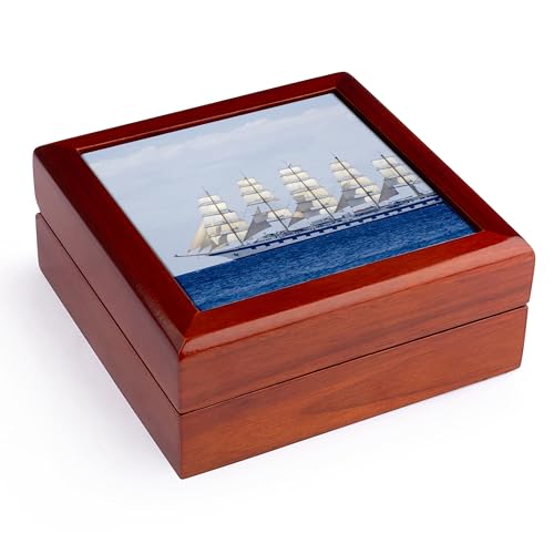 3dRose MARTINIQUE, Sailing cruise ship of Star Clippers line-CA23 SSM0161 - Scott T. Smith, Jewelry Box jb-75118-1