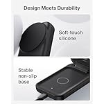 Belkin MagSafe Charger Compatible, 3-in-1 Charging Station, Qi2.2 25W Magnetic Wireless Charger Dock, Foldable Charging Stand for iPhone 17/16/15, Apple Watch, AirPods, Pixel 10 (45W Adapter Included) - Image 4