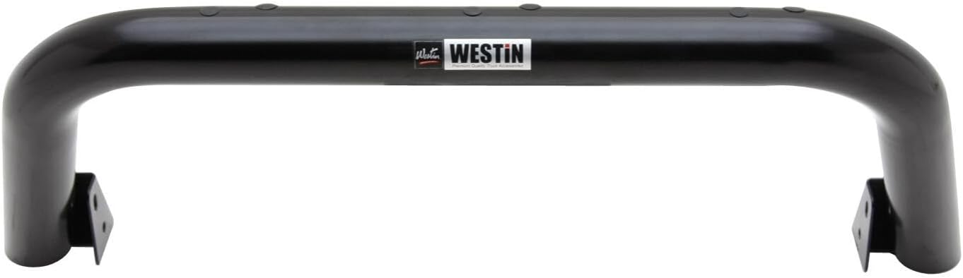 Westin MAX Black Winch Tray Mount Bull Bar / Light Bar - 3 Inch Tube, Fits 16,500lb Winches, Holds 3 Lights - View #10