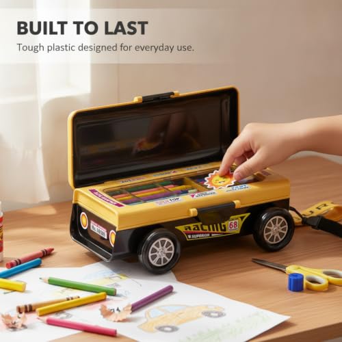 SiaBiced Boîte à Crayons, Voiture Course, Double – vue 3