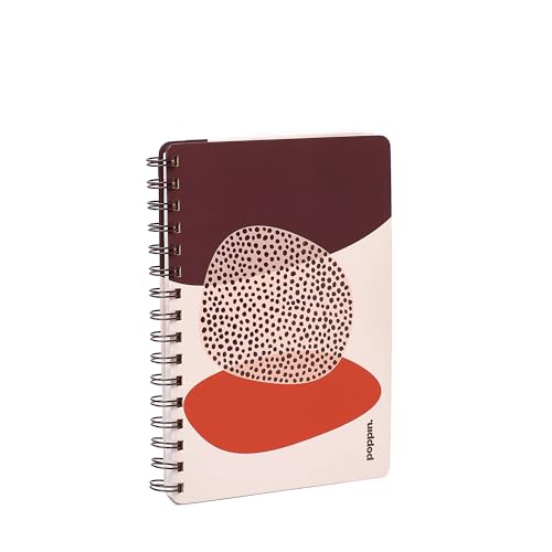 Carnet à spirales Poppin 15,2 x 21 cm rose pâle collection Elements - 2