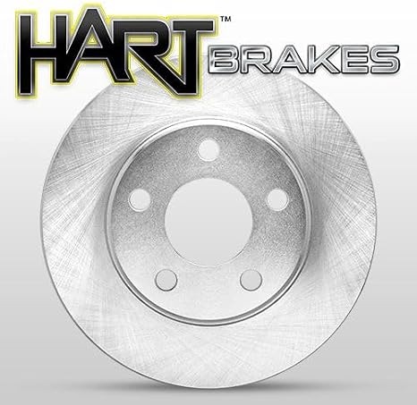 Hart Brakes Front Rear Brakes and Rotors Kit |Front Rear Brake Pads| Brake Rotors and Pads| Ceramic Brake Pads and Rotors - RBBC.51016.02