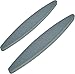 Produktbild 2 Pcs Sensenwetzstein 230mm Oval Wetzstein mit Körnung 150, Hochwertiger Wetzstein für scharfe Rasenmähermesser,Abziehstein für Sense, Rasenmäher, Axt und Sichel