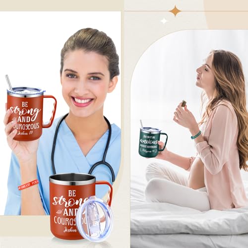 Cadeaux chrétiens tasses 500 ml avec versets de la Bible pour rompre la routine