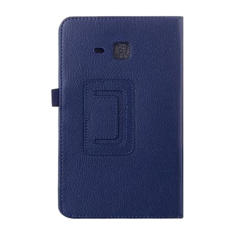 Zrengp for Samsung Galaxy Tab 3 Lite 7.0 T110 T111 T113 T116 Tablet Cover,Ultra Slim Folio Stand Lightweight Leather Case for Samsung Galaxy Tab E Lite 7 SM-T110 SM-T111 SM-T113 7"(Li-Dark Blue) Cover
