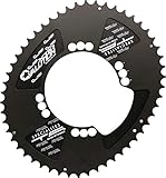 Position: außen TA Kettenblatt Ovalution X110 54 Ø 110 außen schwarz Fahrrad