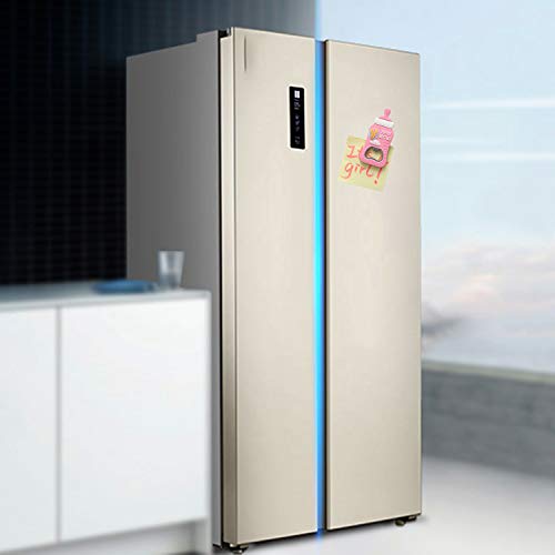 6 Pack Poppin Bottle Bottle Opener Baby Shower Favor Gifts For Guest,Girl Baby Shower Souvenir/Keepsake/Decoration,Refrigerator Magnet Pvc Metal Bottle Opener For Beer Bartender Kitchen (Pink, 6) #TOP6