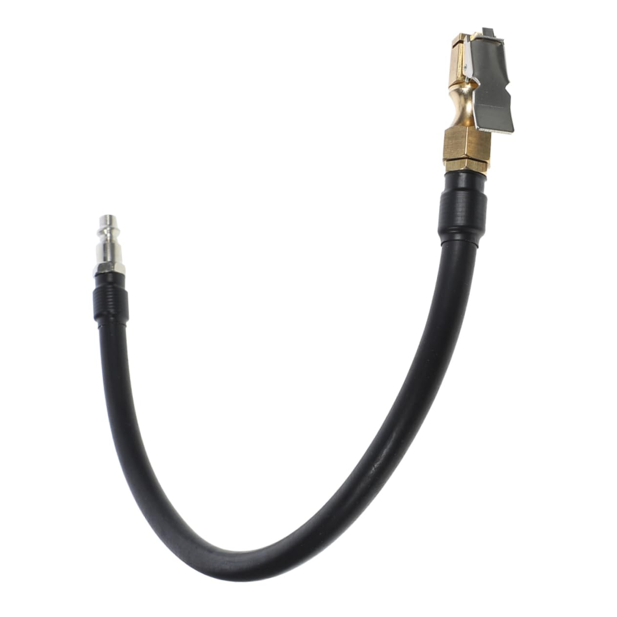 SOLUSTRE 3stücke Tire Inflator Schlauch Hochdruckadapter Für Luftkompressor Robuster Und Langlebiger Gummischlauch Präzise Druckregelung Kompatibel Mit Gängigen Reifenfüllern Für Und