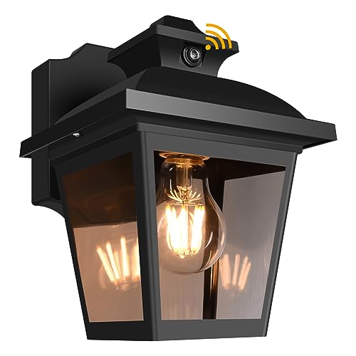 FUDESY Dusk to Dawn Outdoor Wall Light Fixture,Exterior Porch Lantern,Black by FUDESY - Used condition - US$29.93