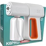 Atomizer Sprayer, Rechargeable Nano Electrostatic Sprayer with Blue Light, Handheld Portable Atomizing Fogger for...