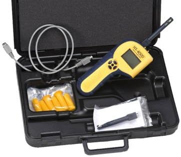 HT-4000F/PKG Digital Thermo-Hygrometer Flooring Package/Includes Meter, (1) RH/T-S3 Sensor, (1) RH/T-C1 Cable, (10) CS-3 Concrete Sleeves and Carrying case