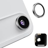 MAGIC JOHN カメラフィルム 対応 iPhone Air カメラ保護【2セット】ガイド枠付き 貼りやすい 黒縁取り カメラカバー レンズカバー 全面保護 シルバー