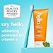 hello Vitamin C Whitening Toothpaste with Fluoride, Whitening SLS Free Toothpaste Pack, Up to 2 Shades Whiter Teeth, No Peroxide, Safe for Everyday Use, Natural Peppermint, 2 Pack, 4.0 Oz Tubes