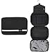 MONSTINA Toiletry Bag/Cosmetic Case Toiletry Travel Bags Hanging Cosmetic Pouch Cosmetic Organizers (Black)
