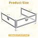omzer Bed Rail for Toddlers - 3 Sides Safety Baby Bed Rail Guard with Child Lock, Infants Height Adjustment King Size Bed Guard Rail for Toddlers,78.74