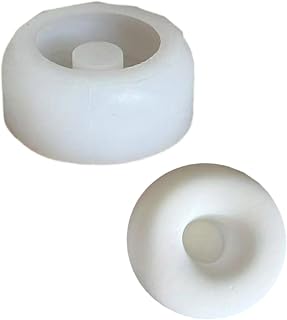 Silicone Molds for Epoxy Resin,Flexible Strong Silicone Round Candle Holder Mold for Handmade and Resin Casting Projects