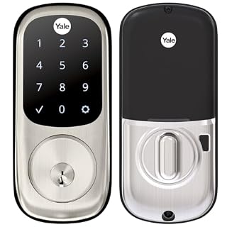 Yale Assure Deadbolt Lock with Touchscreen, Satin Nickel Digital Non-Connected Entry Door Lock with Electronic Keypad and Back-Up Key, ‎‎YRD226NR619