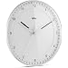 Horloge Murale Braun BC26B – Design Classique Noir 23 Cm, Quartz Silencieux, Lecture Facile