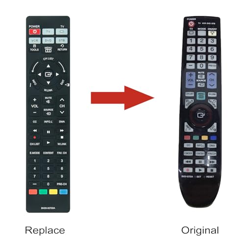 Télécommande compatible Samsung BN59-00700A pour TV LN52A850 LN46A850 - 6