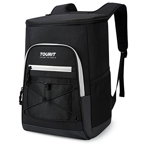 Tourit Cooler Backpack Insulated 33 Cans Leakproof Backpack Cooler Lightweight For Picnics, Camping, Hiking, Beach, Trip #TOP13