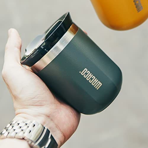 WACACO Octaroma Classico Vacuum Insulated Coffee Mug, Double-Wall Stainless Steel Travel Tumbler with Drinking Lid - Image 2