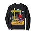 9 Under Construction Geburtstagsfeier Spielzeug Trucks Geschenk für Jungen Sweatshirt