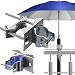 Produktbild 4smile Sonnenschirmhalter Balkongeländer - Kompakte Sonnenschirmhalterung Balkon ersetzt Sonnenschirmständer Balkon - Universeller Balkonschirmhalter für alle Geländertypen, verstellbar