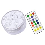 Supvox LED Unterwasserbeleuchtung Pool Aquarium Dimmbare Tauchlampe mit...