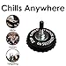 ZipChill Instant Beverage Spinner Chiller, Universal Can Cooler for Drinks, Rapidly Chills Beer and Soda Cans in 60 Seconds, No Batteries Required, Lightweight Small Portable
