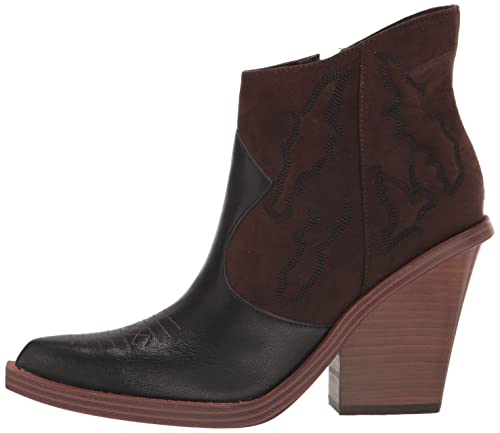 Jessica Simpson Women's Lesia Ankle Boot, Black/Ash, 8.5 #TOP7