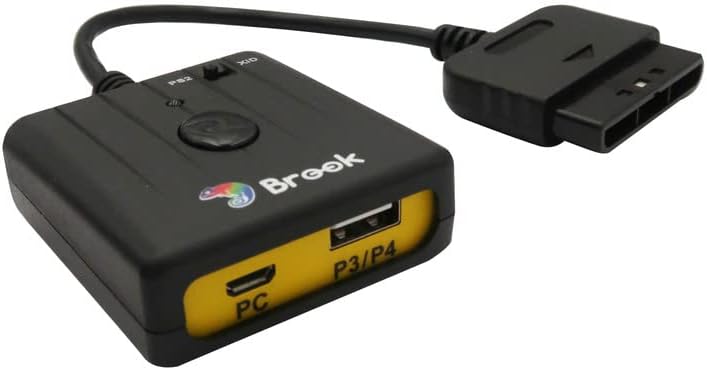 Mcbazel Brook Switch Pro/PS3/PS4/PS5 to PS Classic/PS2/ PS1 Super Converter with Keychain
