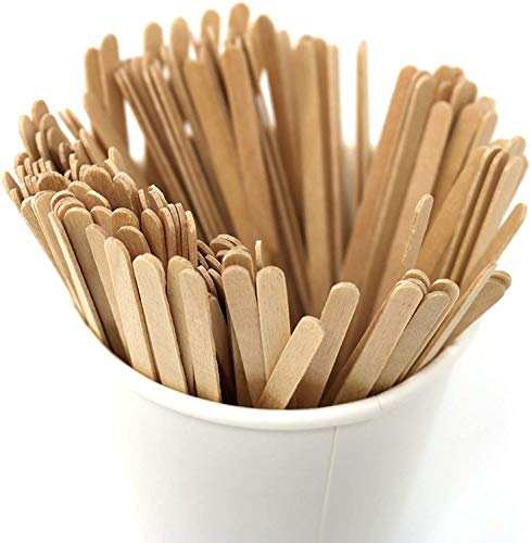 Coffee Stirrers Sticks,Disposable Wooden Coffee Stick Beverage Stirrers, Suitable For Coffee Nook Tea Drinks And Bartending, 7 Inches,200 Sticks. #TOP3
