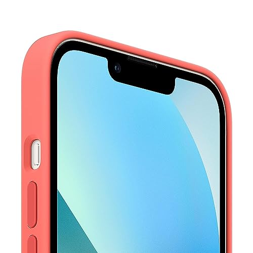 Image of NAFS Silicone Case Compatible with iPhone 14 | Camera Protect Microfiber Lining Cover | Case Cover for iPhone 14 (Orange)